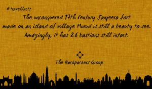 Janjeera Fort - Murud - Maharashtra - India Travel Facts - The Backpackers Group